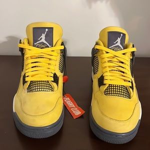 Air Jordan Retro 4 Lightning. Size 11. No box. Ship out next day.